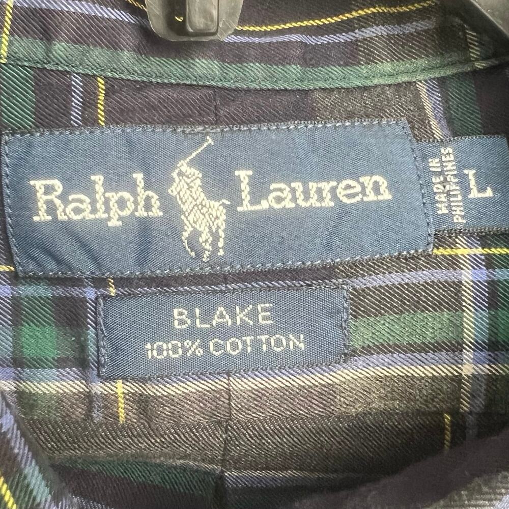 Ralph Lauren Blake shirt men’s Large Blue Plaid
Great condition! - Picture 5 of 5